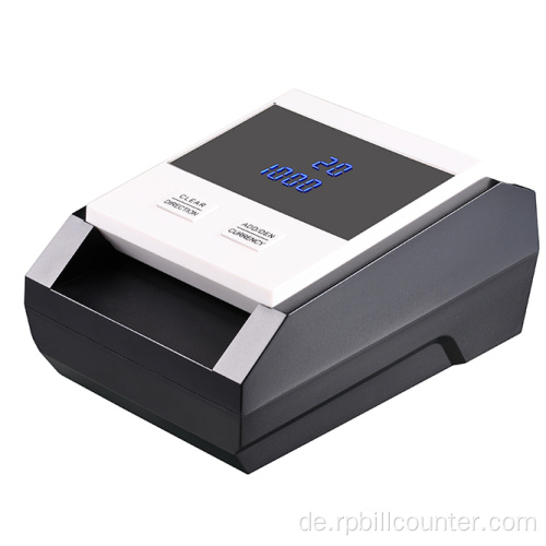 UV-Licht Banknotenmaschine Falschgelddetektor